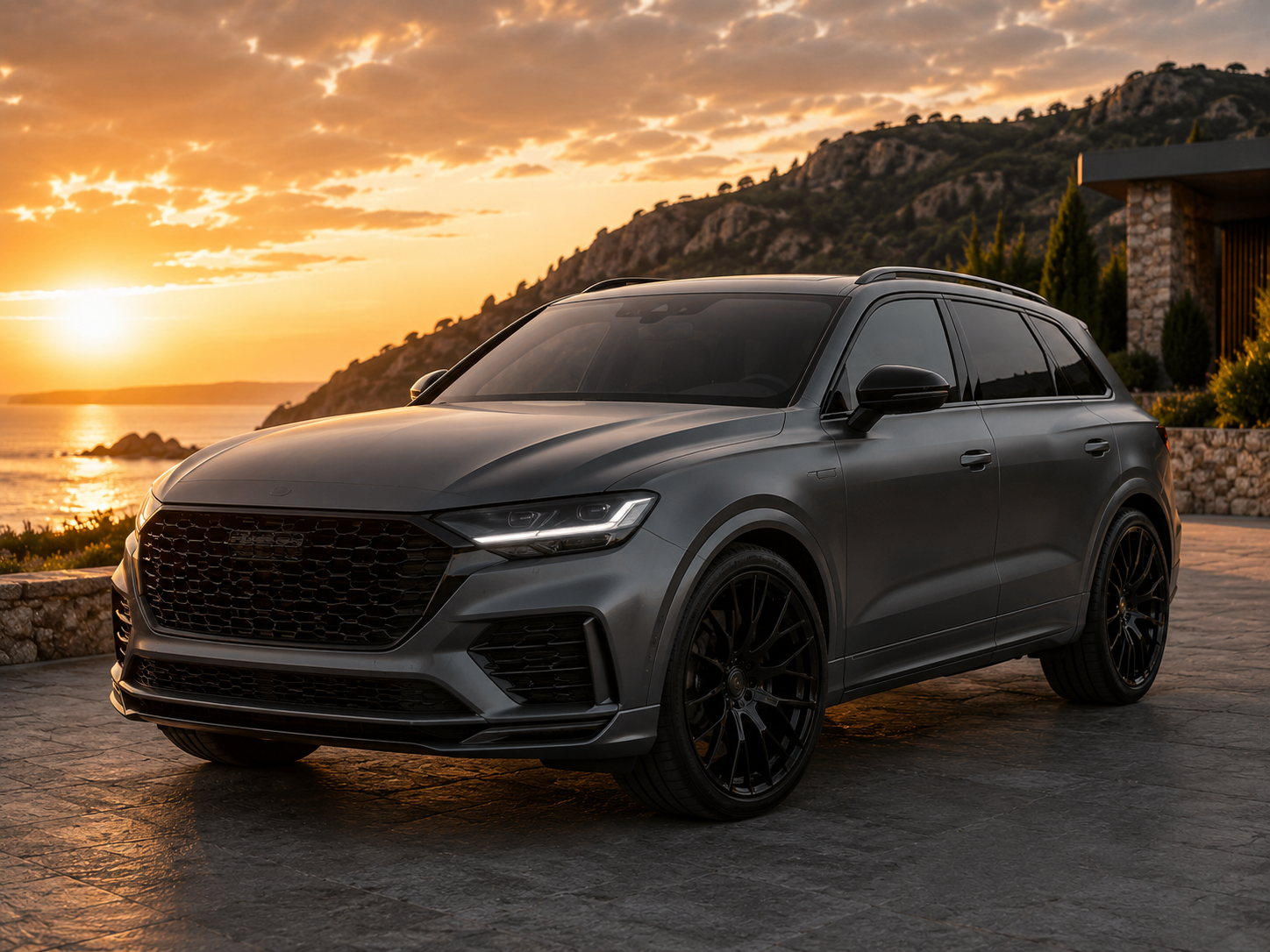 Summit X premium SUV, black