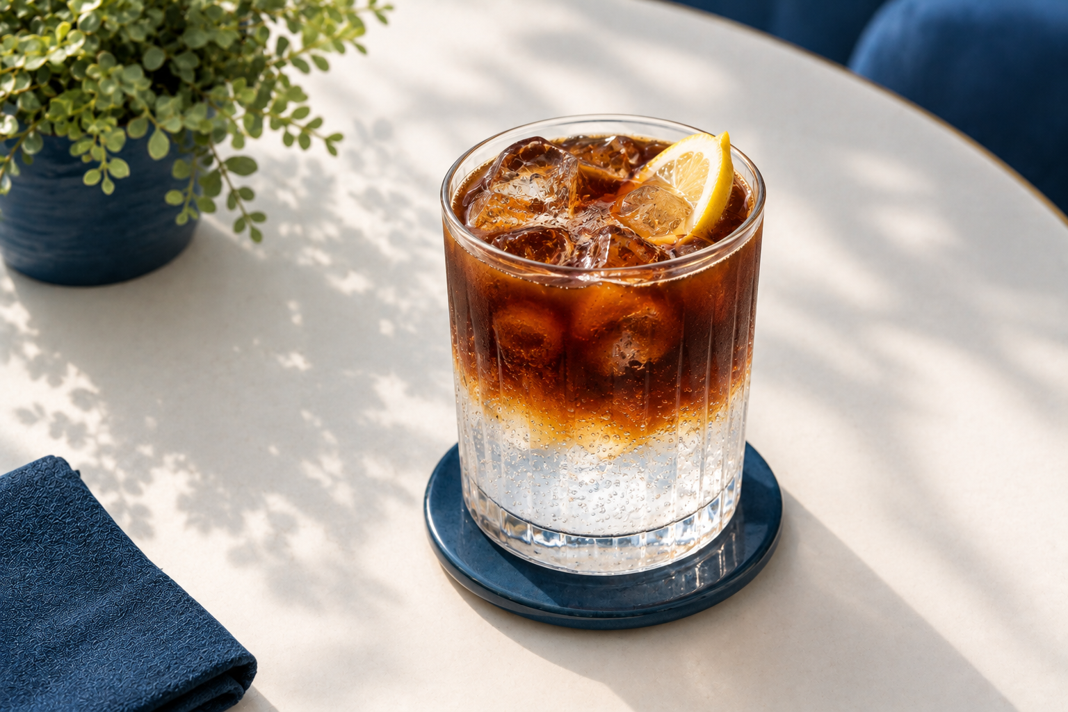 Cold brew tonic