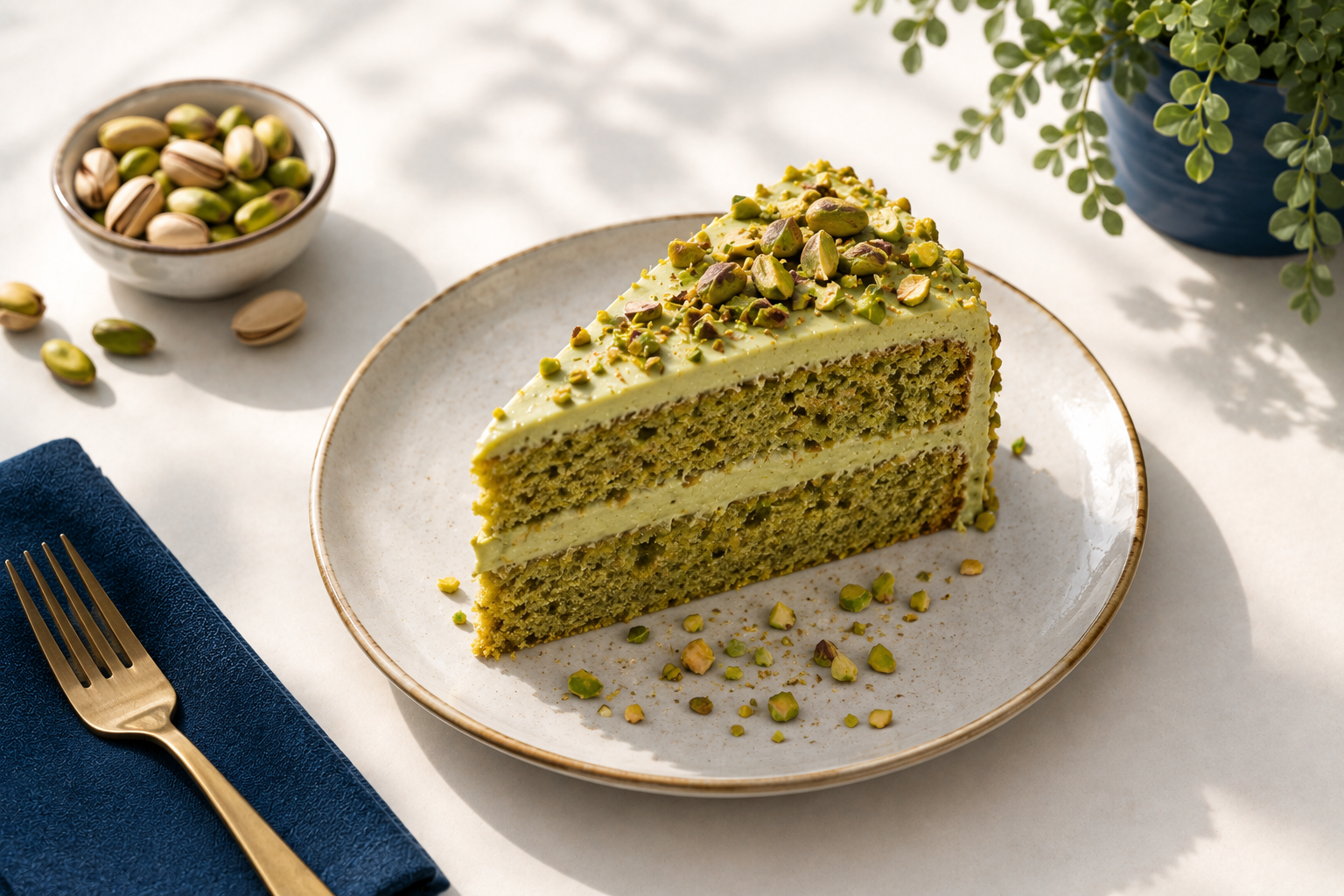 Pistachio cake
