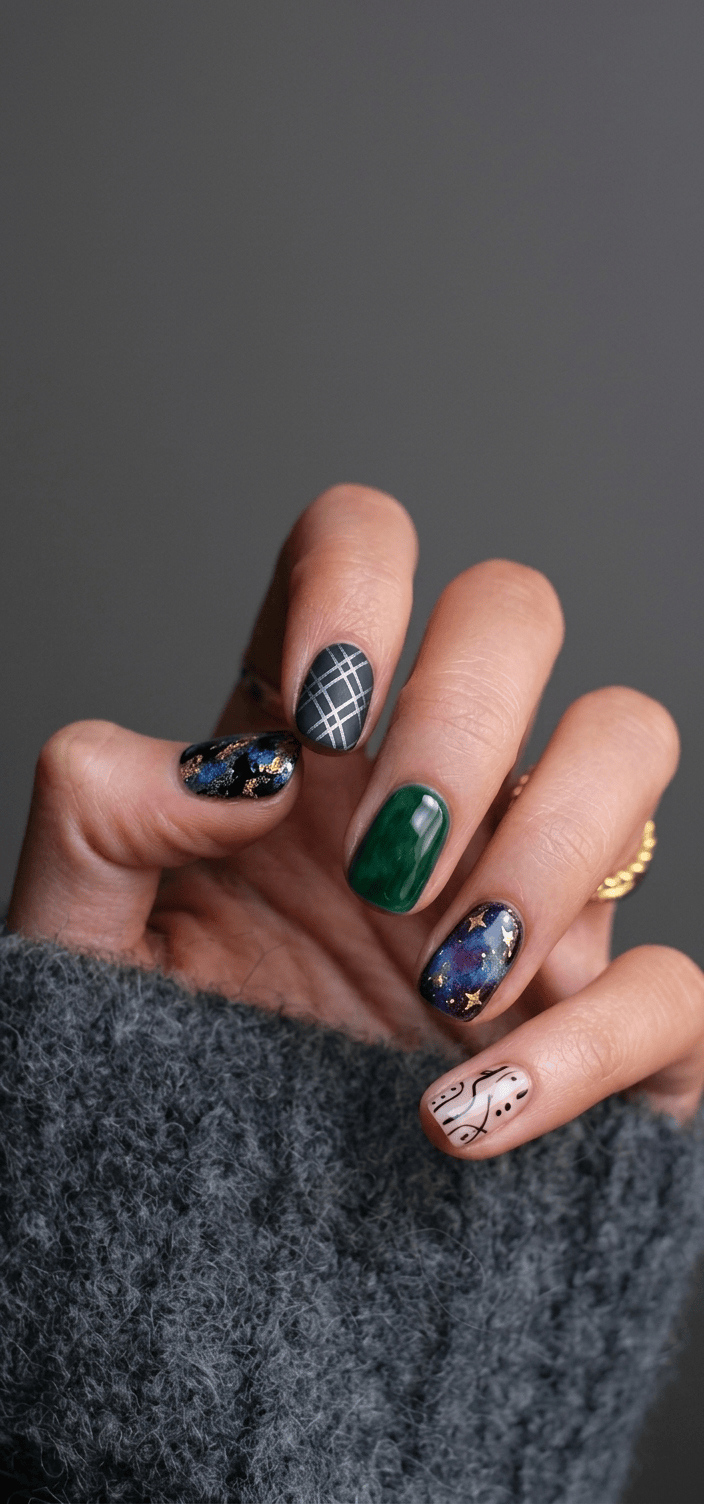 Natural manicured nails resting in soft light